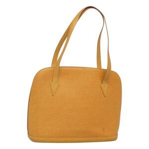 LOUIS VUITTON Epi Lussac Shoulder Bag Yellow M52289